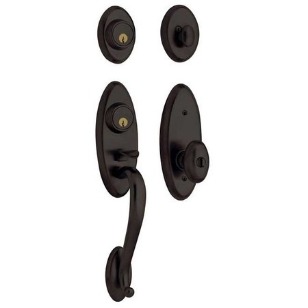 BALDWIN ESTATE Full Dummy Handlesets Oil Rubbed Bronze 85345.102.2FD